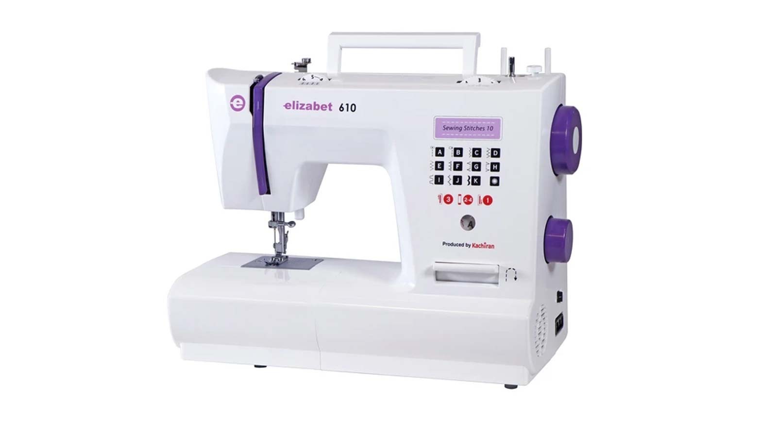 چرخ خیاطی کاچیران مدل الیزابت ۶۱۰